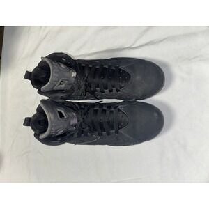 Nike Men's Jordan MVP Sneakers Suede Black Blue‎ White Size 6Y